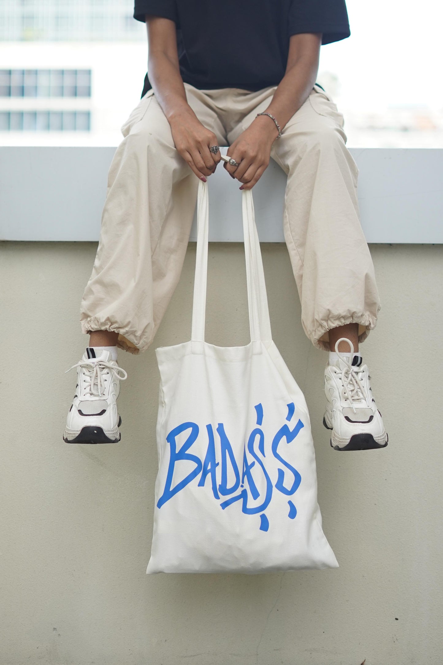 Badass Tote Bag- USE CODE "BANK15" TO GET  15% OFF